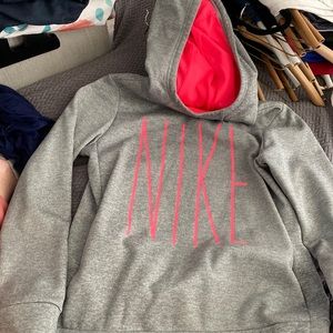 Girls Nike dri fit hoodie